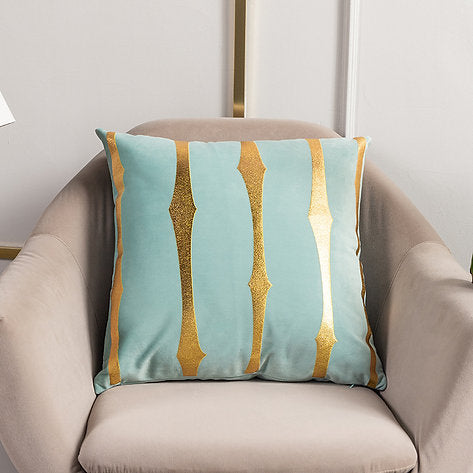 Golden Stroke Pillow Sham