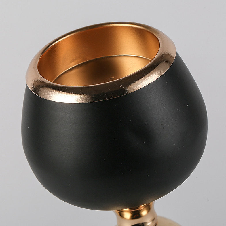 Golden Levels Candle Holder