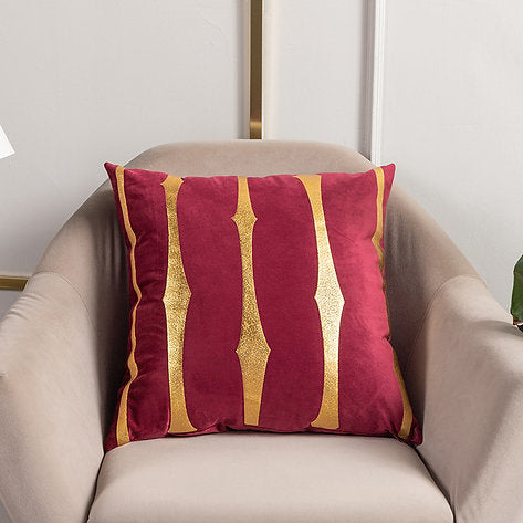 Golden Stroke Pillow Sham