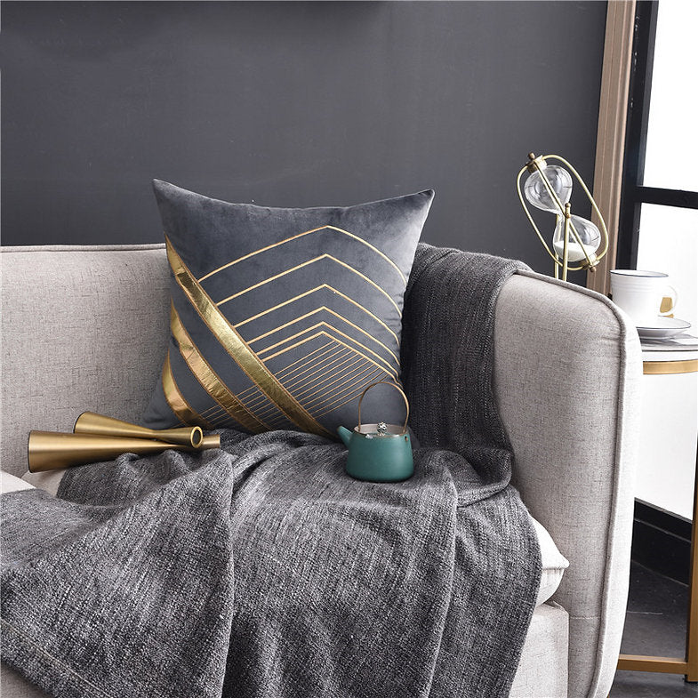 Light Lux American Style Embroidered Sham