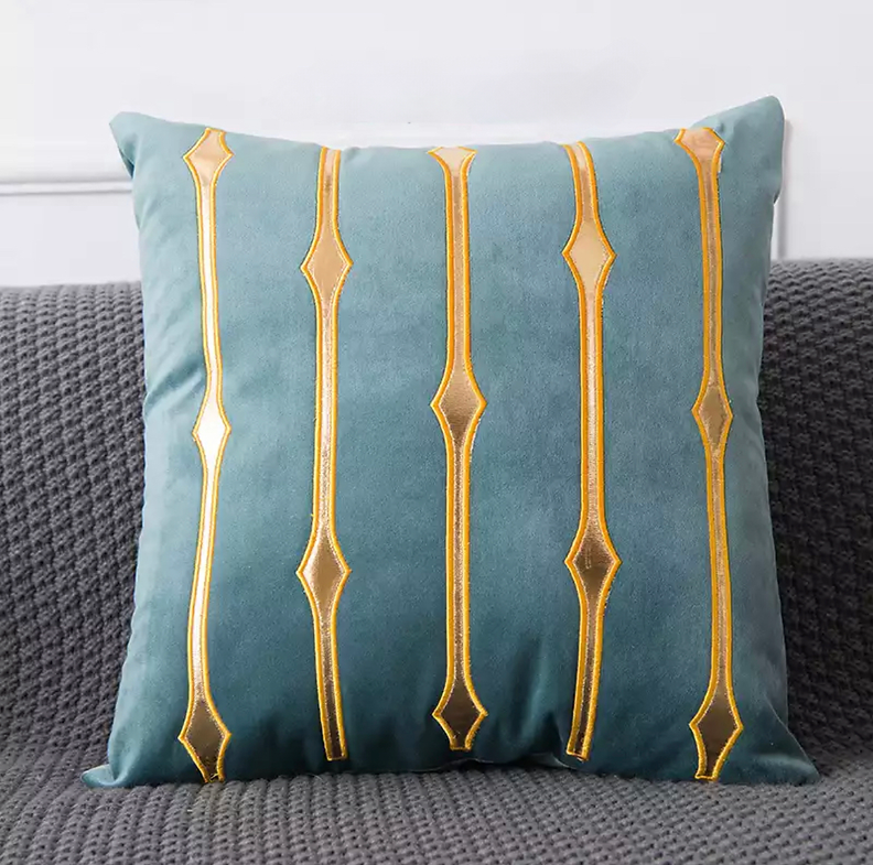 Gilden Bronzing Pillow Cover