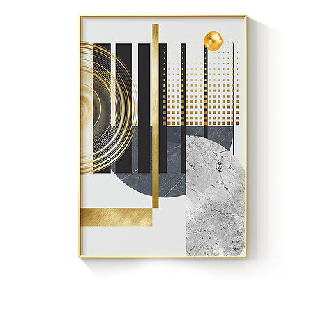 Geo Moon Canvas