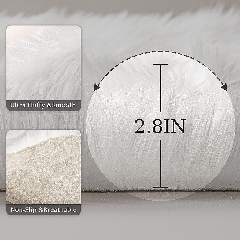 Faux Fur Ultra Soft Rug