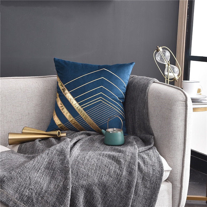 Light Lux American Style Embroidered Sham