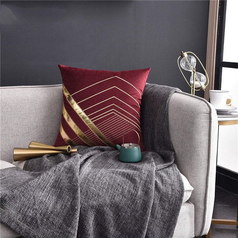 Light Lux American Style Embroidered Sham