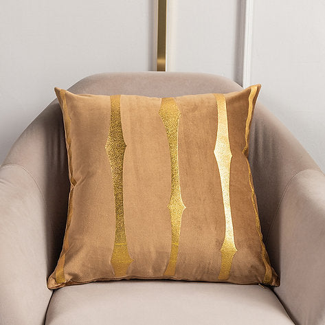 Golden Stroke Pillow Sham