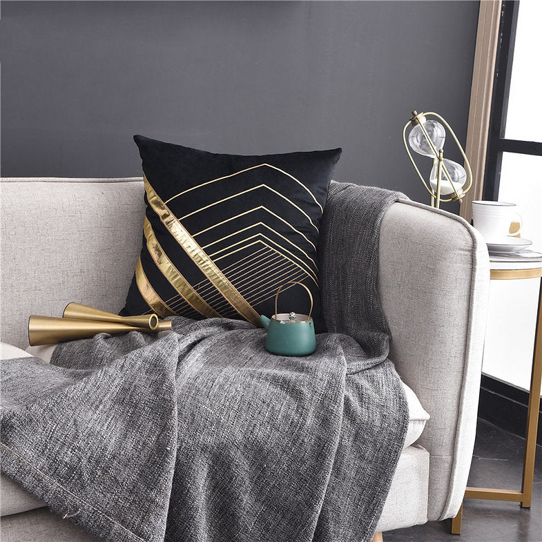 Light Lux American Style Embroidered Sham