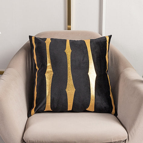 Golden Stroke Pillow Sham