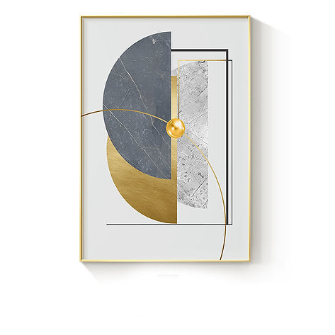 Geo Moon Canvas