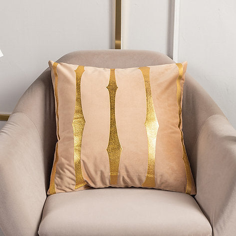 Golden Stroke Pillow Sham