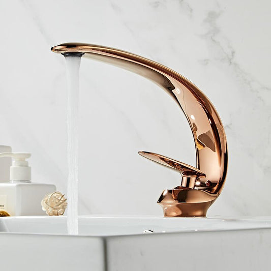 Curve Design Single Handle Faucet