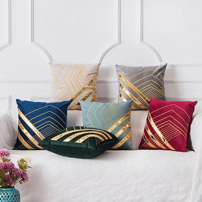 Light Lux American Style Embroidered Sham