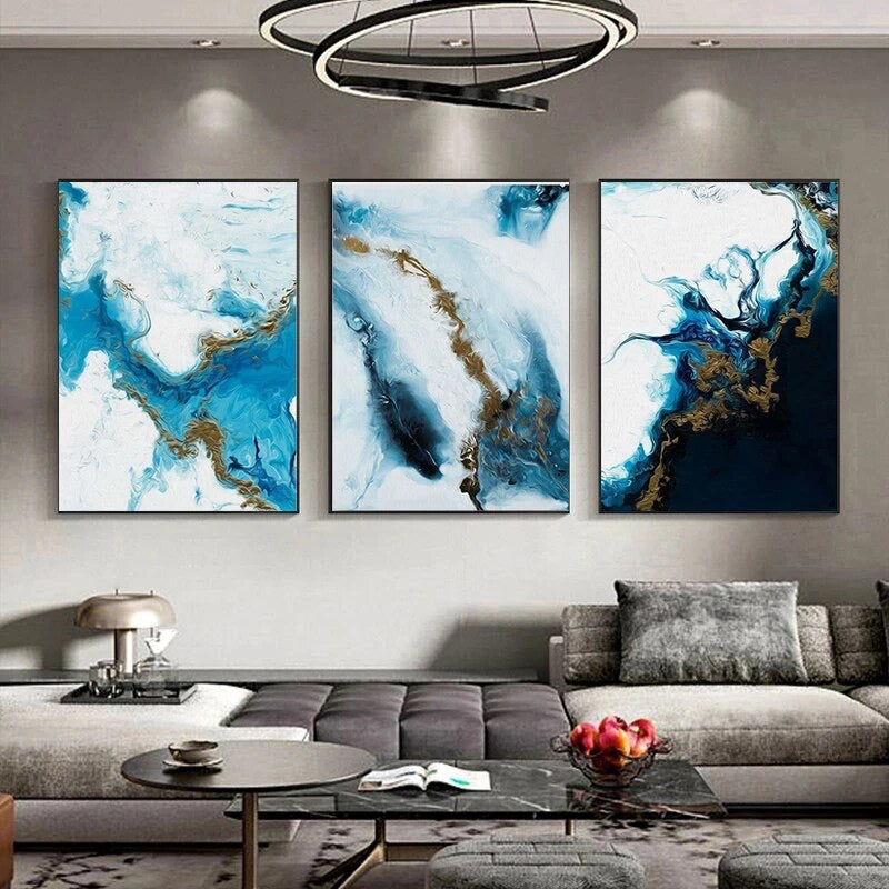 Blue Vibes Canvas