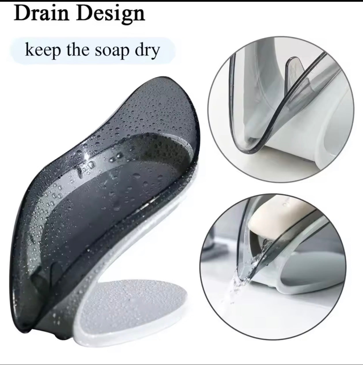 Leaf Shaped Bathroom Soap Holder