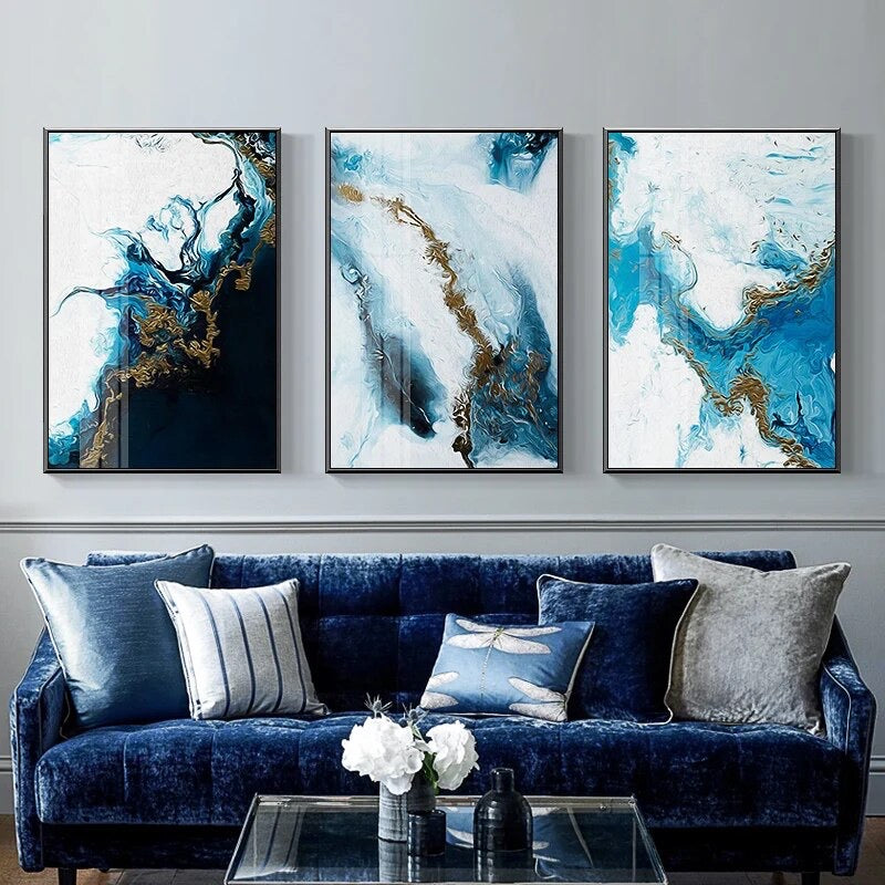 Blue Vibes Canvas