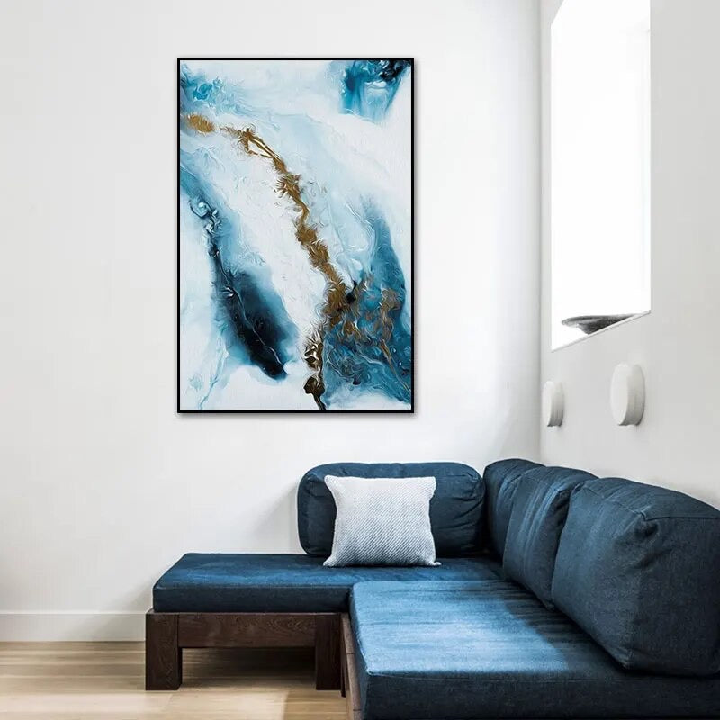 Blue Vibes Canvas