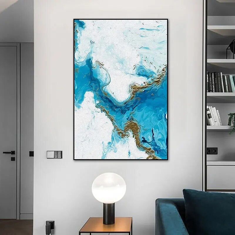 Blue Vibes Canvas