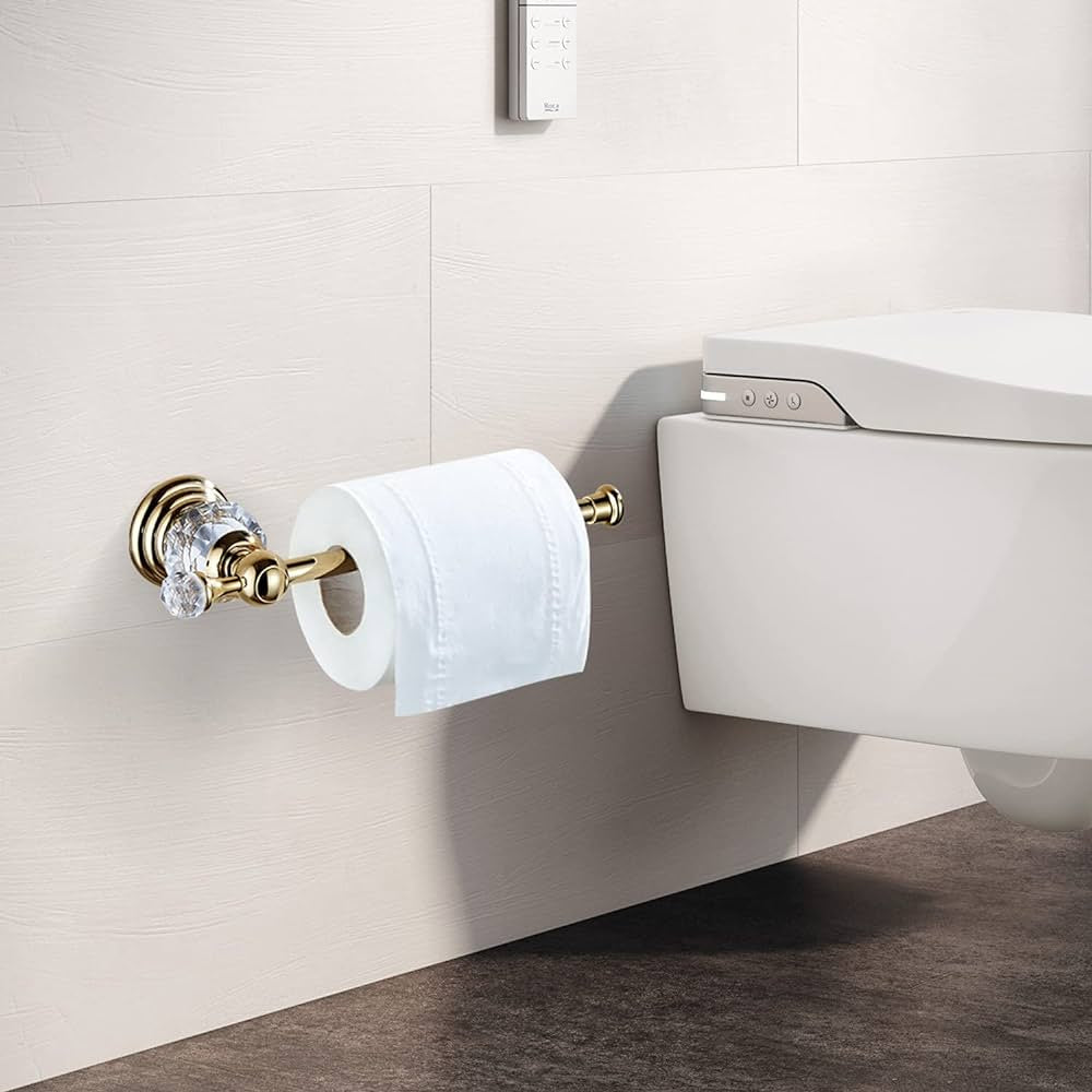 Crystal Toilet Tissue Holder