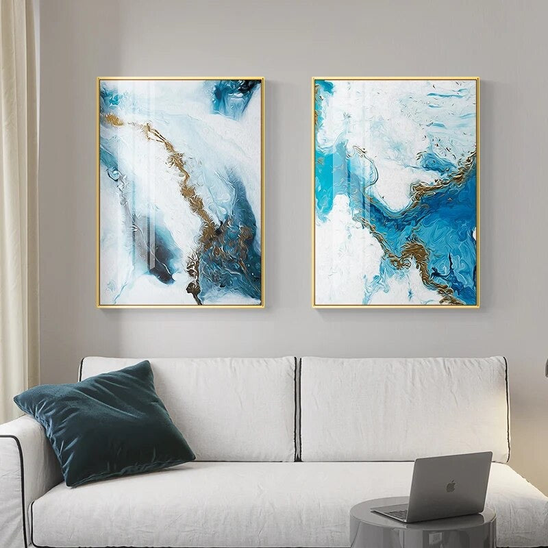 Blue Vibes Canvas