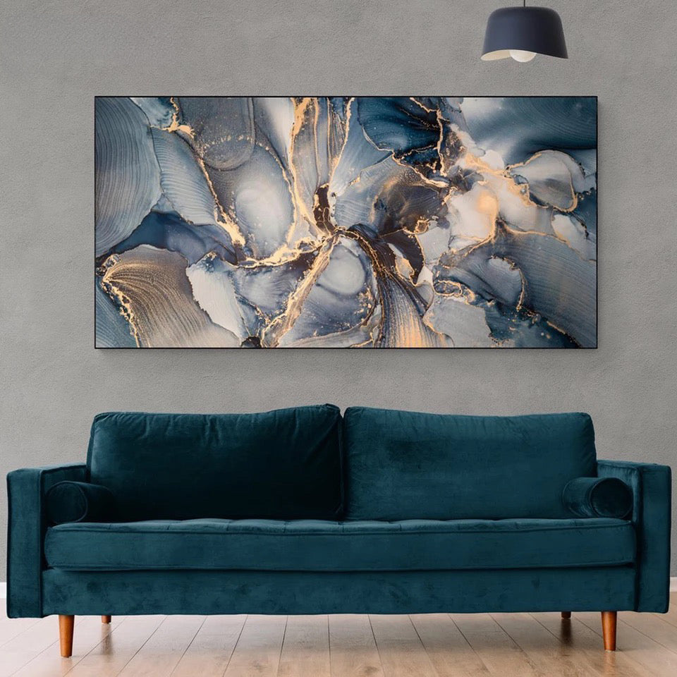 Blue Dream Cloud Canvas