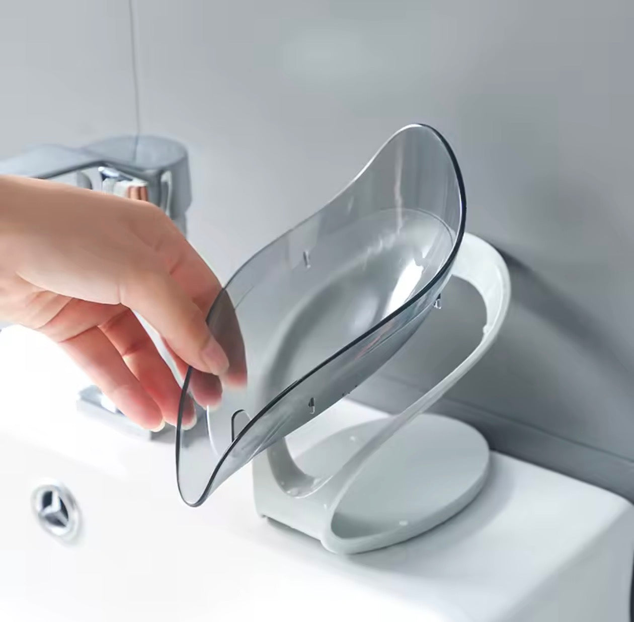 Leaf Shaped Bathroom Soap Holder