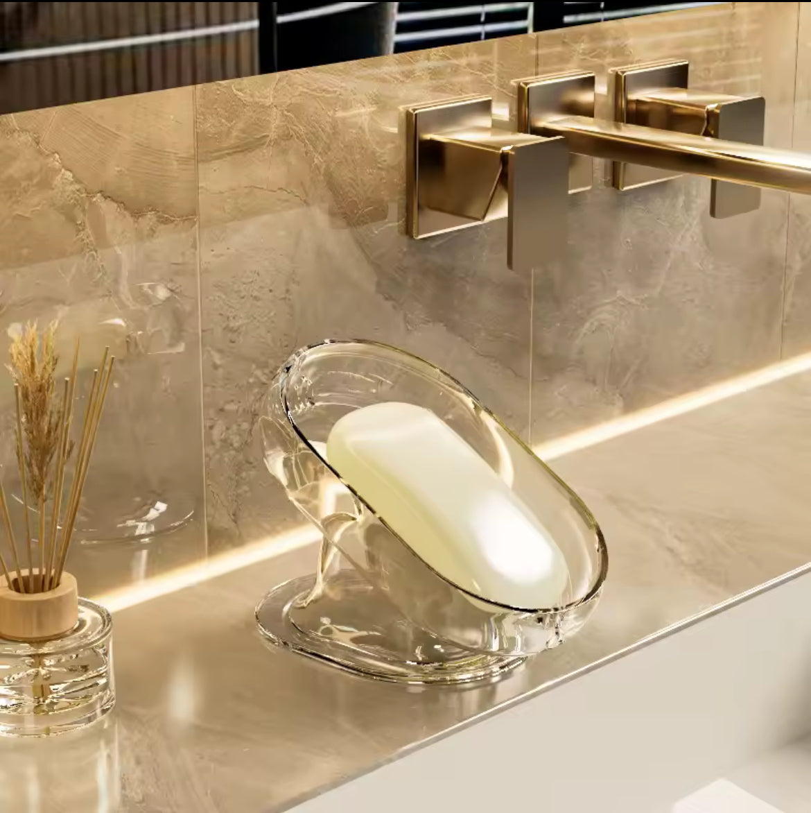 Self Draining Soap Holder