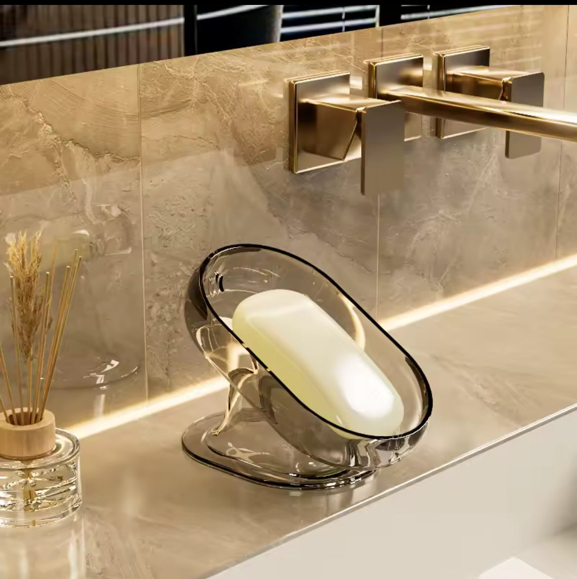 Self Draining Soap Holder