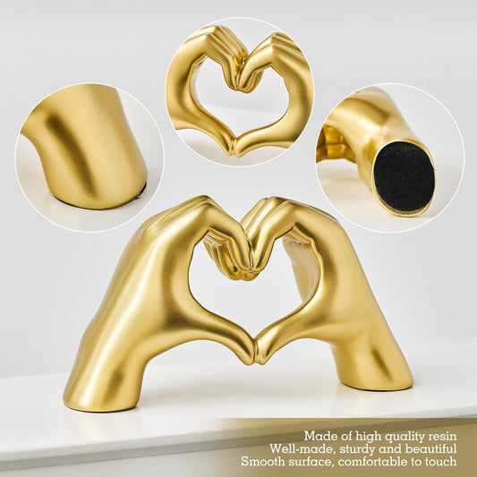 Heart Gesture Sculpture