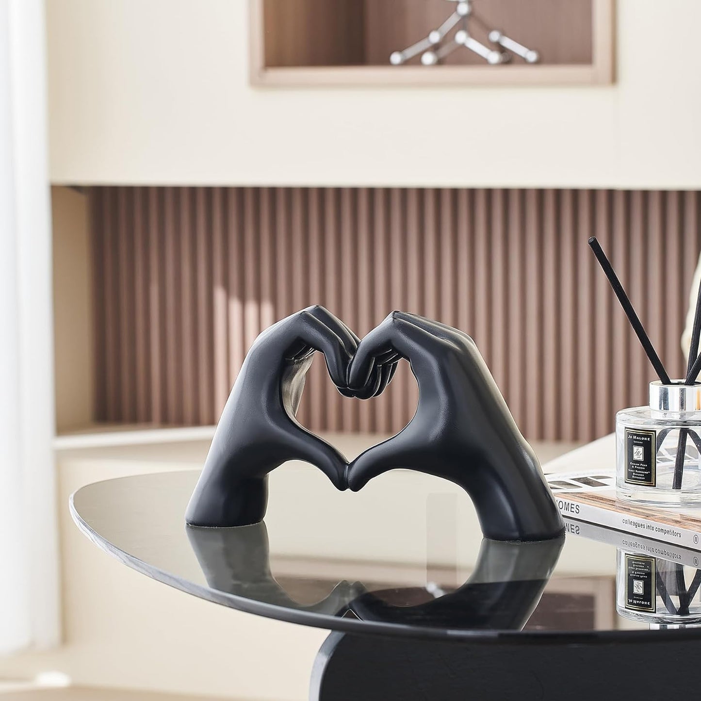 Heart Gesture Sculpture