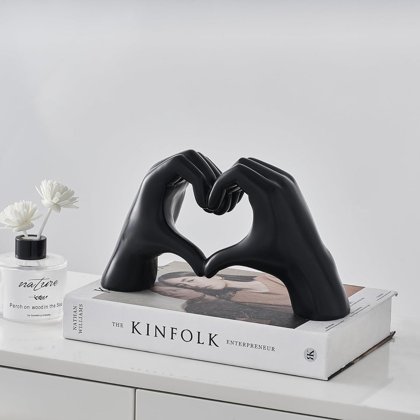 Heart Gesture Sculpture