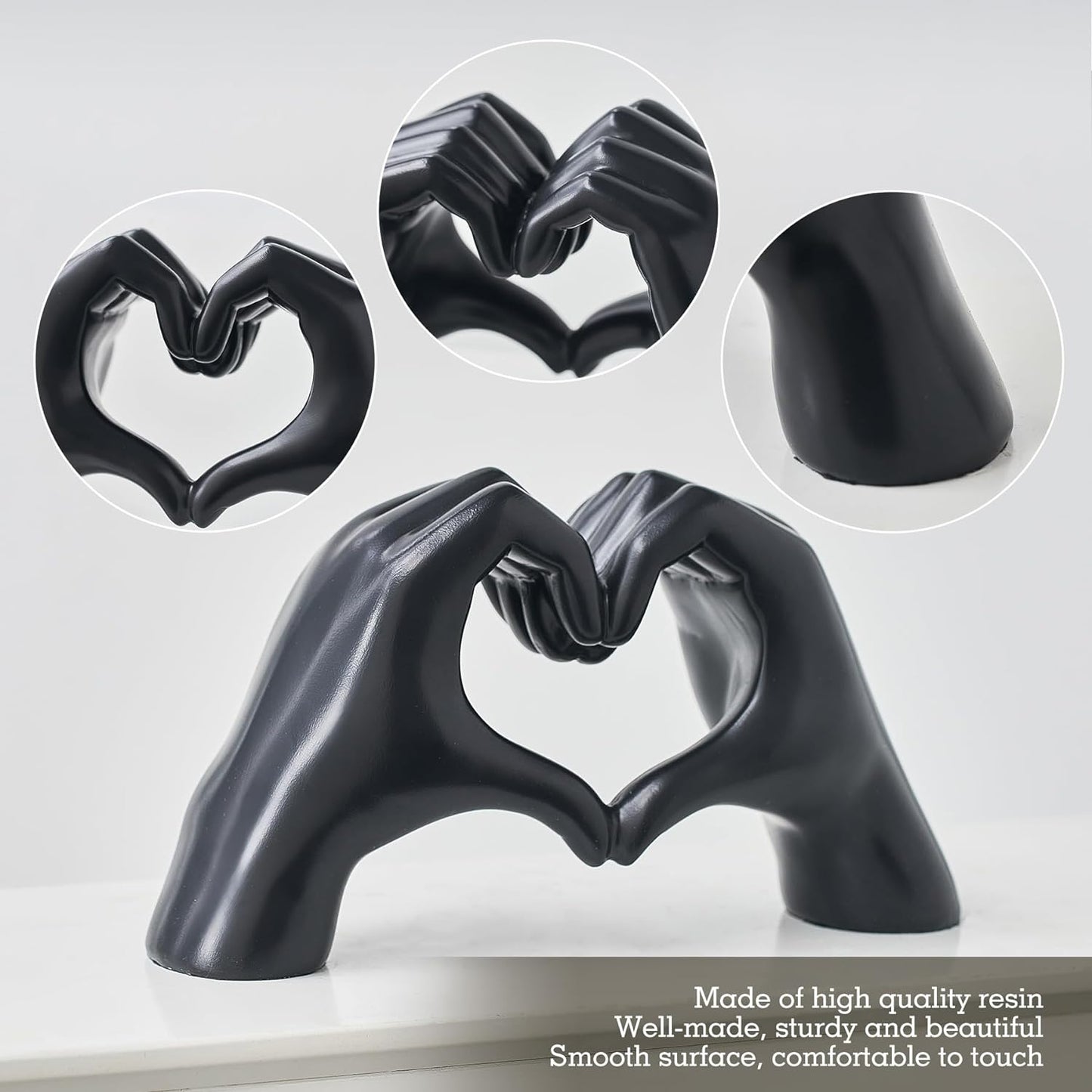 Heart Gesture Sculpture