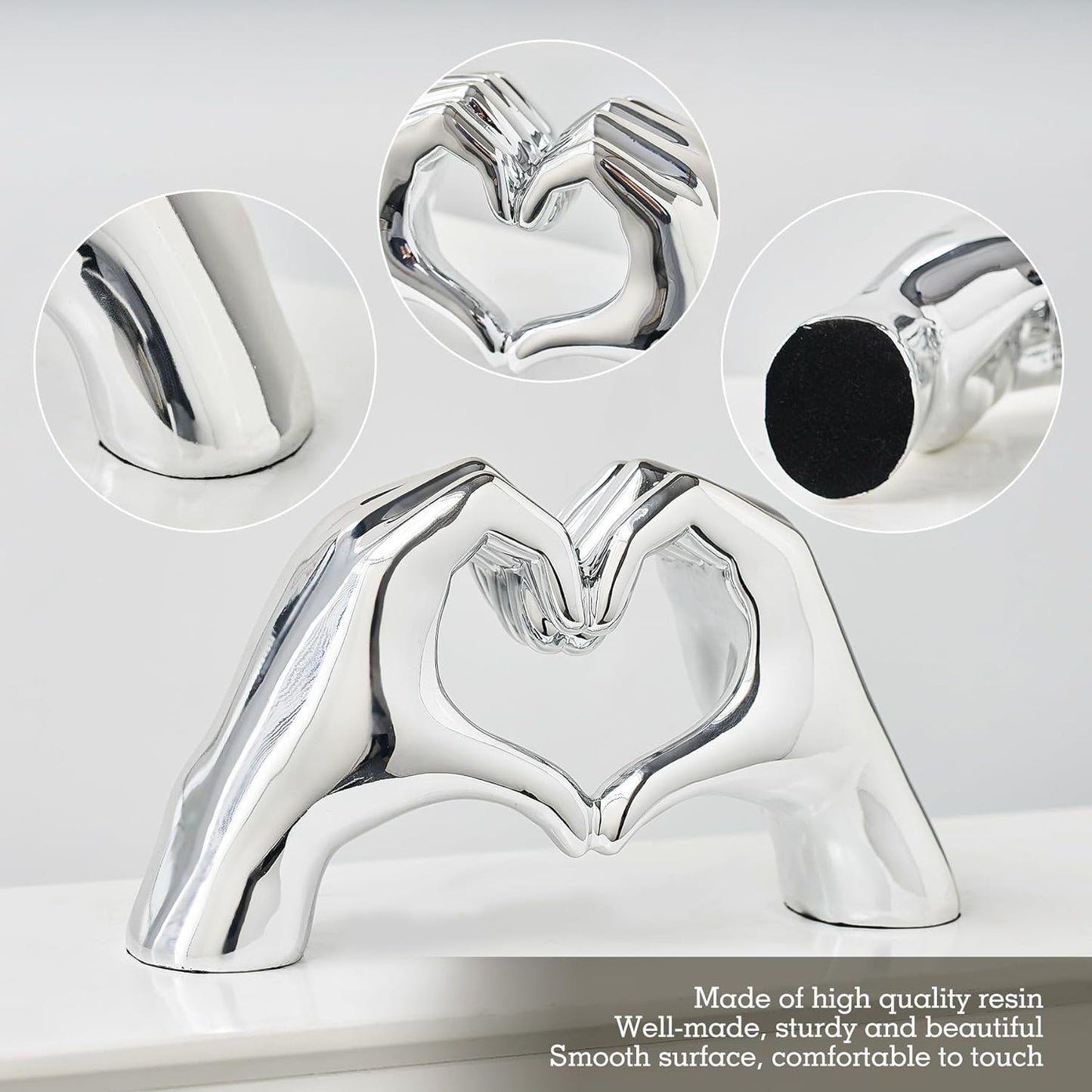 Heart Gesture Sculpture