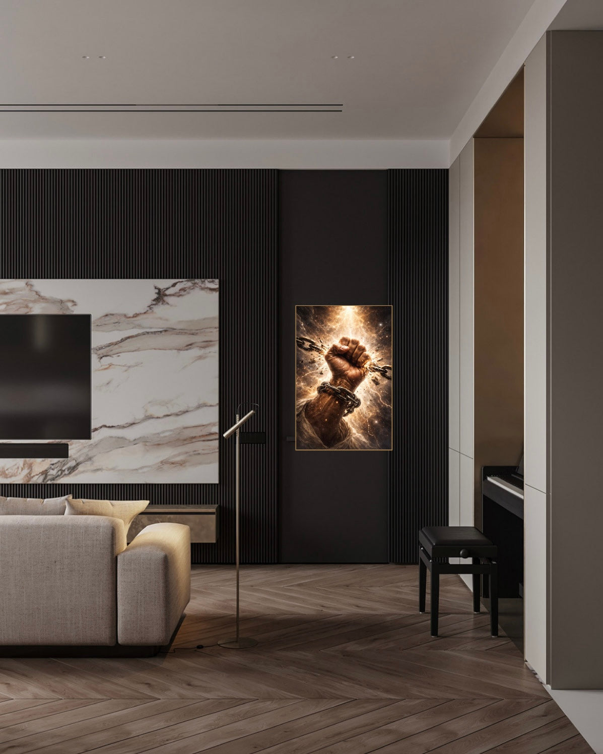 Chain Breaker Wall Art