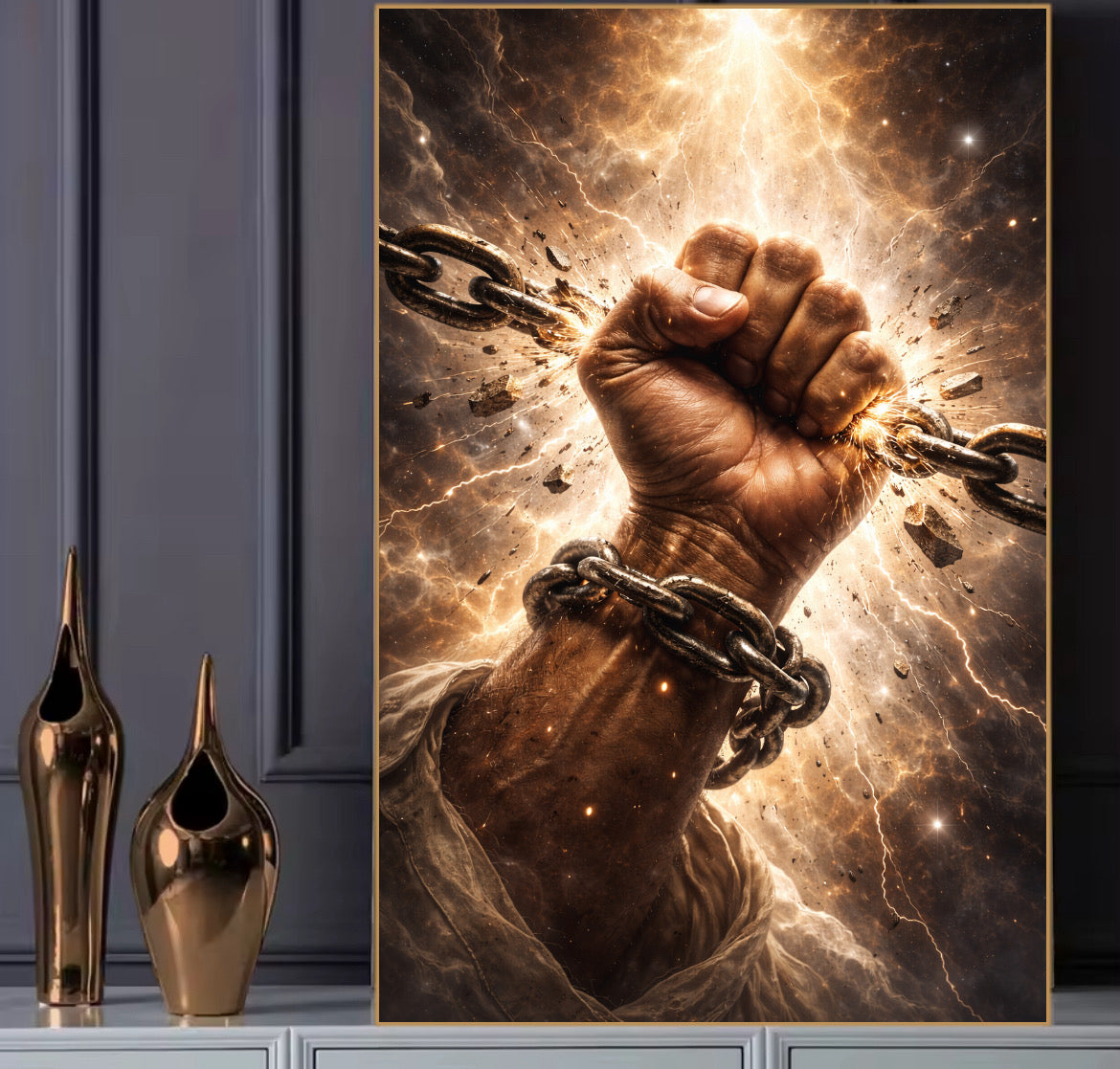 Chain Breaker Wall Art