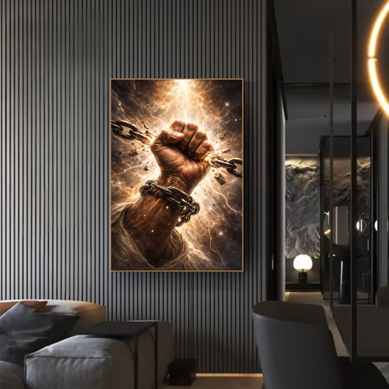 Chain Breaker Wall Art