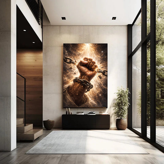 Chain Breaker Wall Art