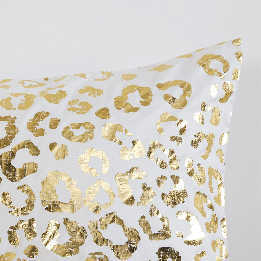 Metallic Animal Printed Comforter Set