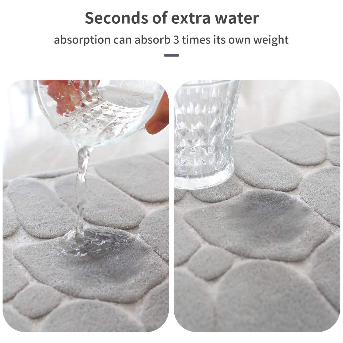 Cobblestone Memory Foam mat