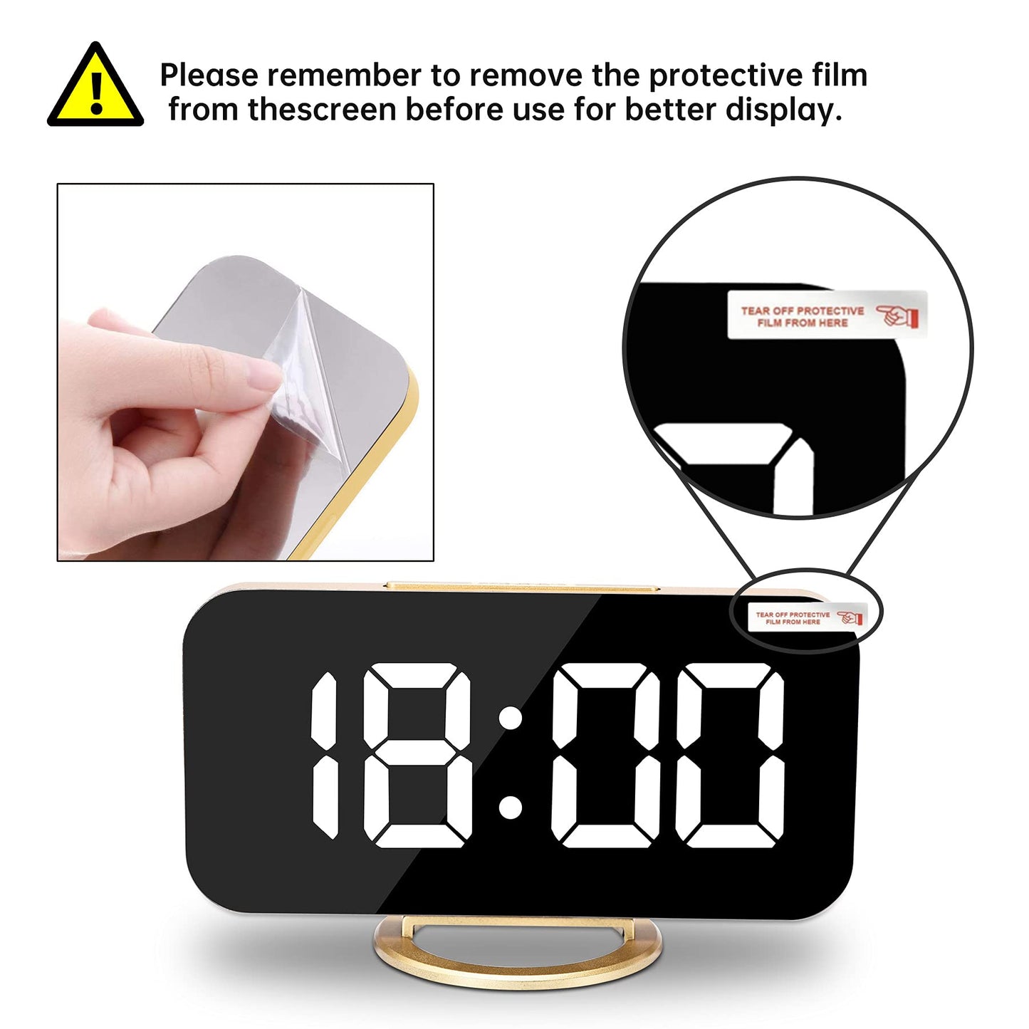 LED Digital Alarm Clock