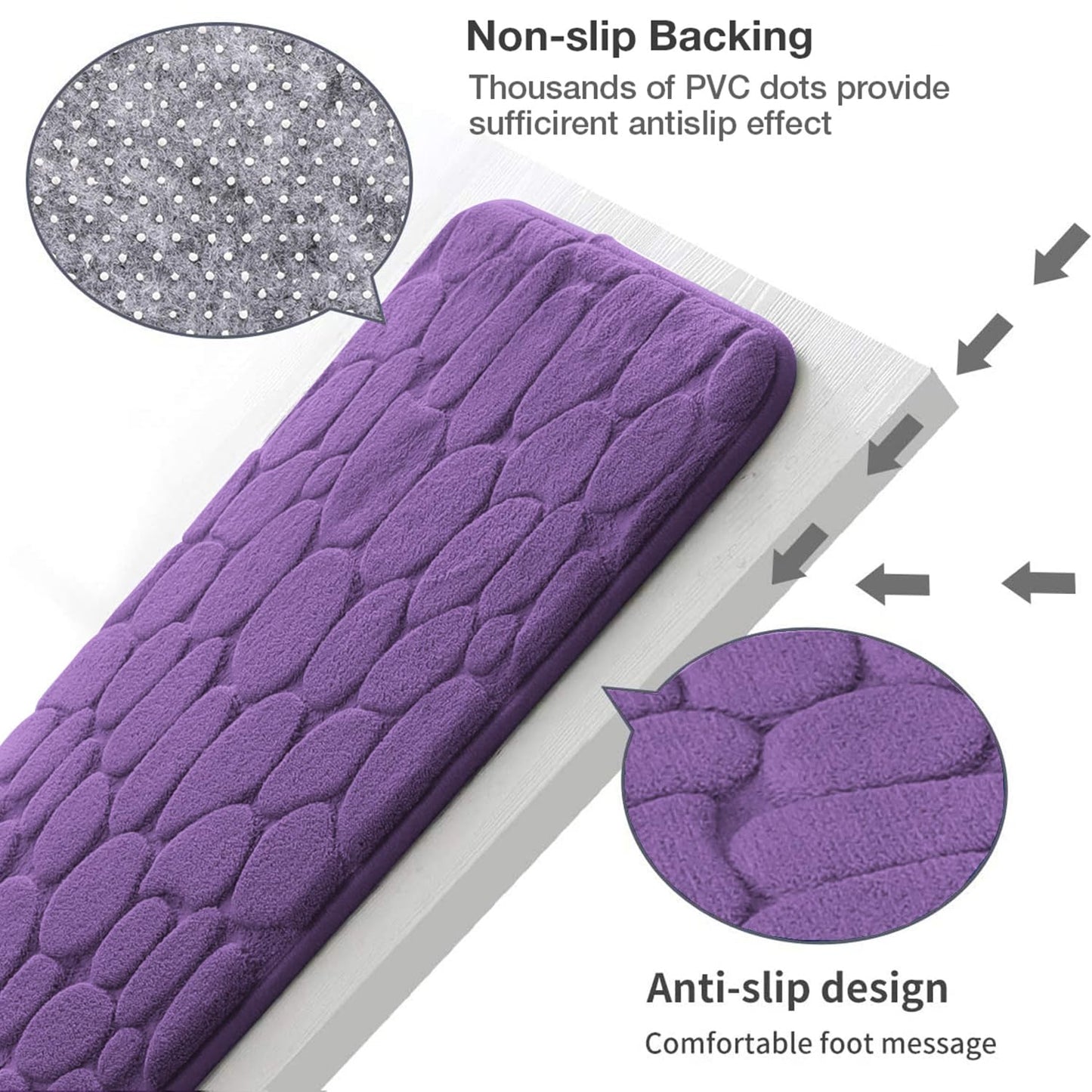 Cobblestone Memory Foam mat