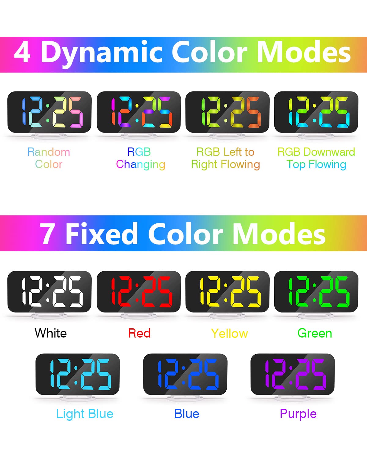 LED Digital Alarm Clock