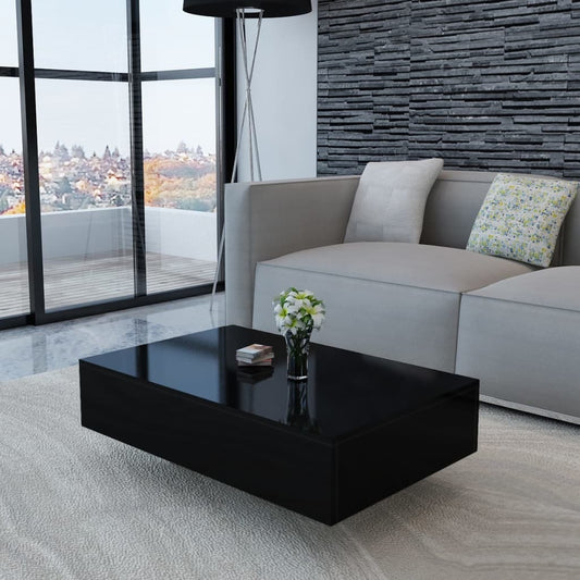 High Gloss Black Coffee Table