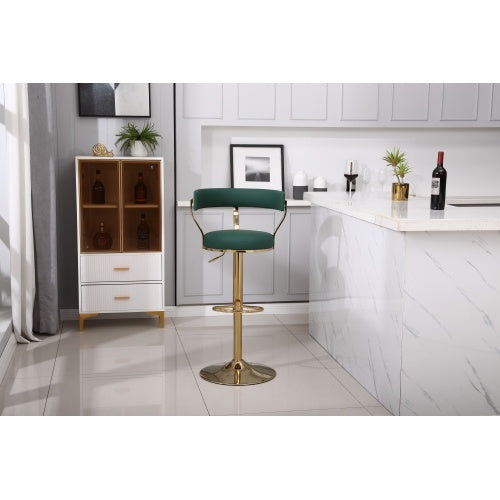 Bar Stools with Back and Footrest Counter Height Dining Chairs