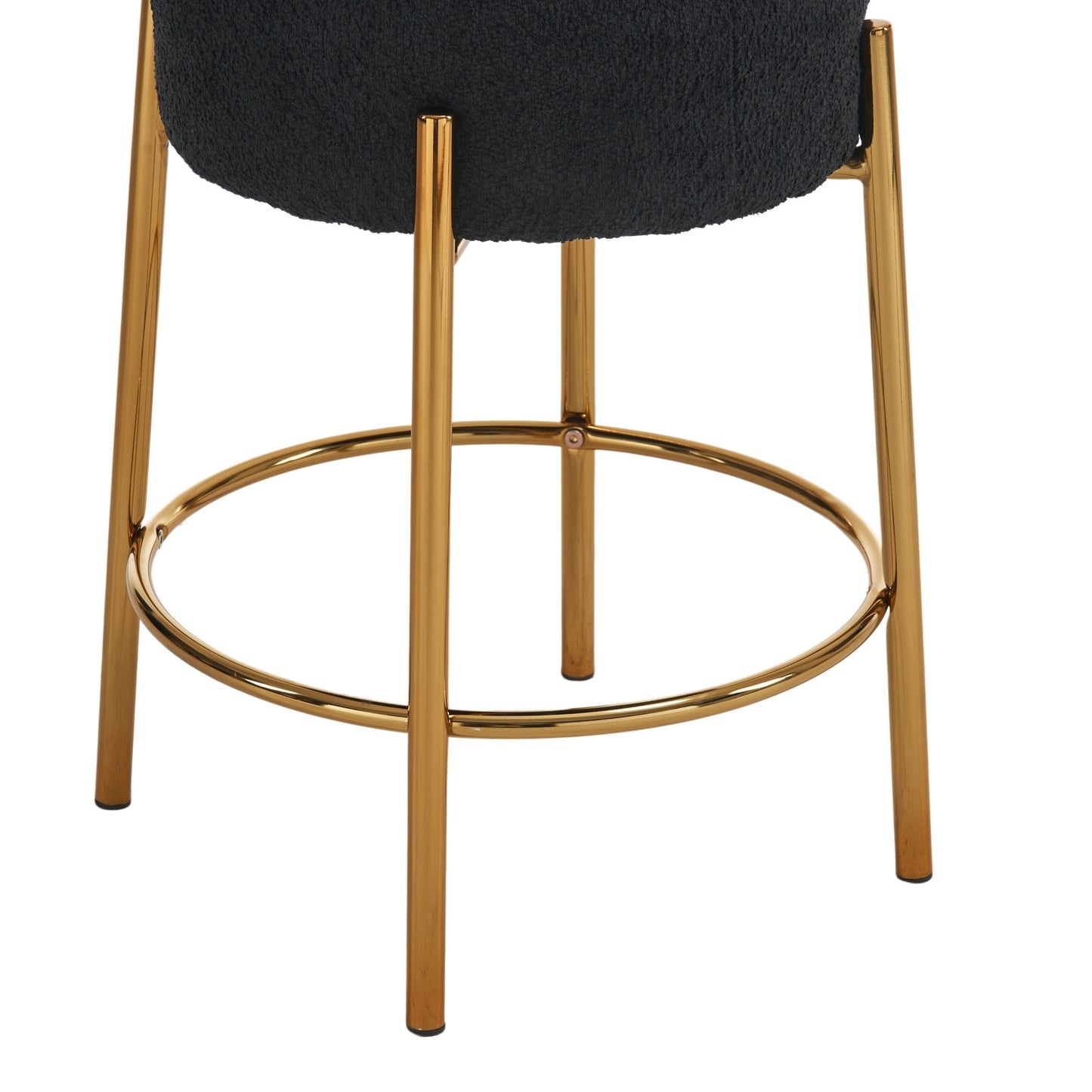 24" Tall, Round Bar Stools, Set of 2