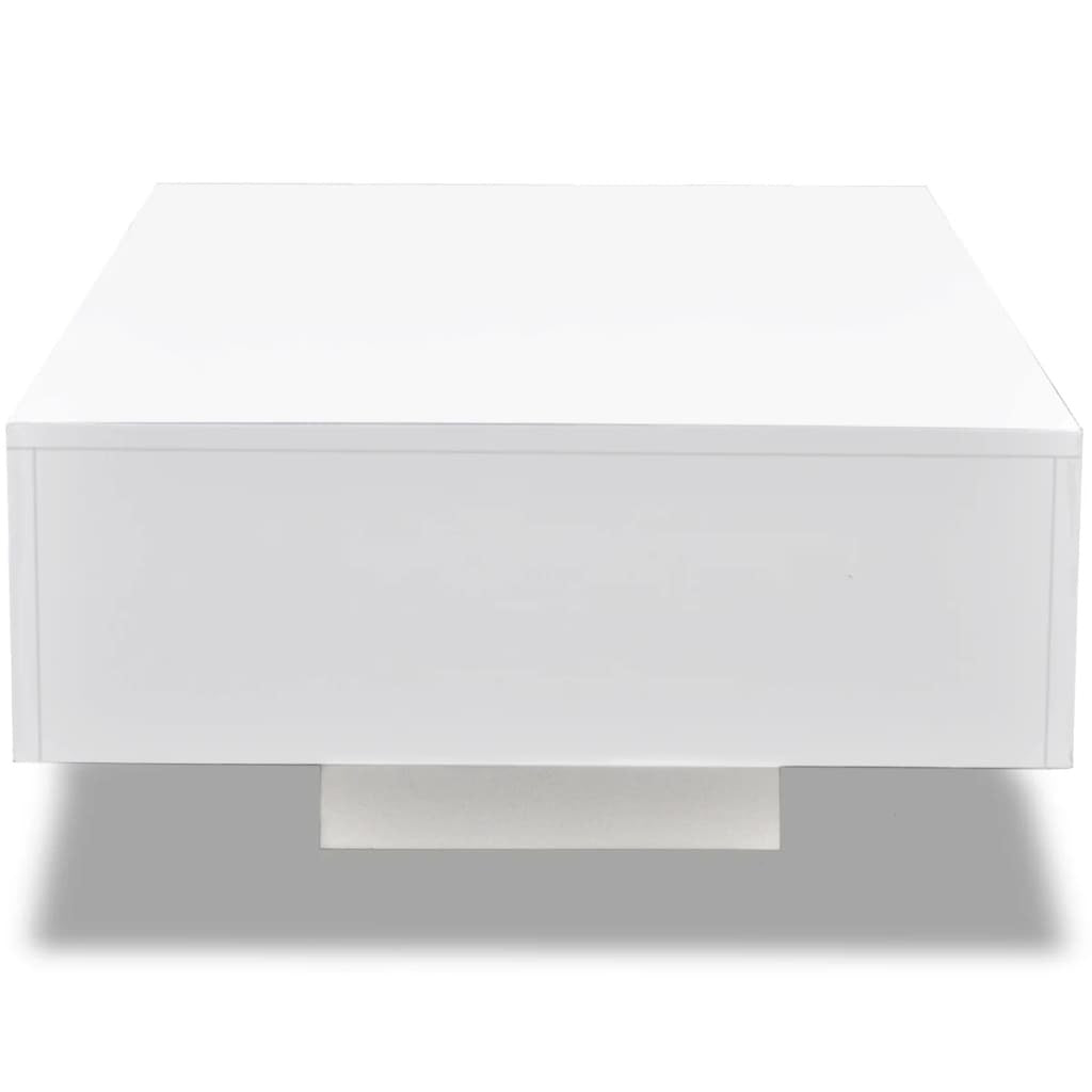 High Gloss White Coffee Table