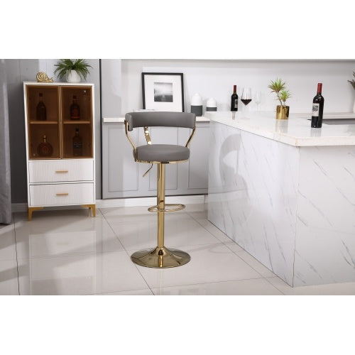 Bar Stools with Back and Footrest Counter Height Dining Chairs