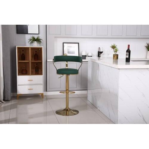 Bar Stools with Back and Footrest Counter Height Dining Chairs