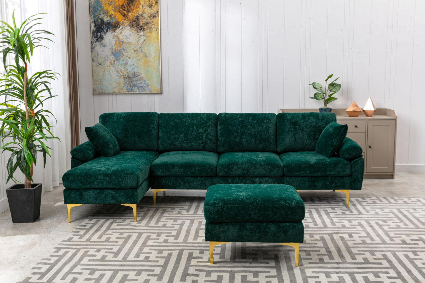 COOLMORE Accent Sectional Sofa