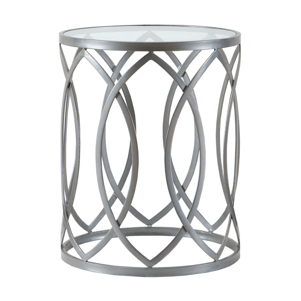 Arlo Metal Eyelet Accent Table