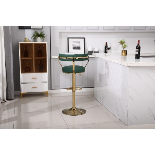 Bar Stools with Back and Footrest Counter Height Dining Chairs